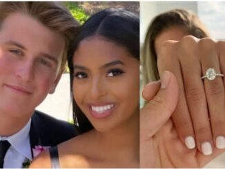 Natalia Diamante Bryant and boyfriend announce their engagement.