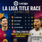 LaLiga Title Race 2025/2026: Barcelona Close in on Glory as of May 4, 2026